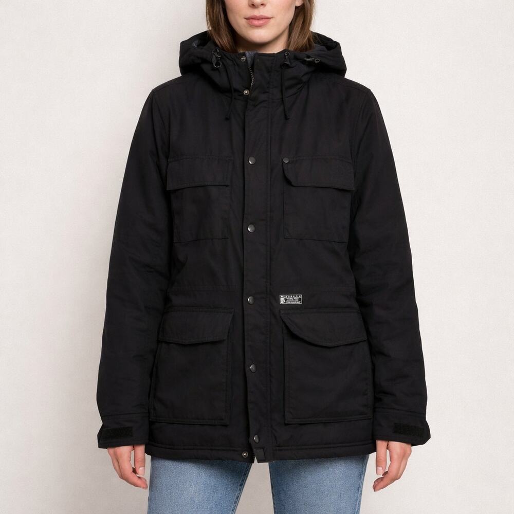 Hurley Winter Parka Black Size Small